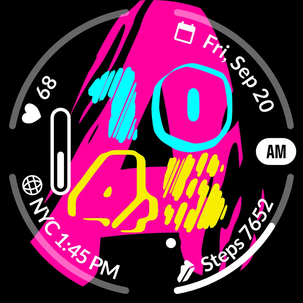 Watch face