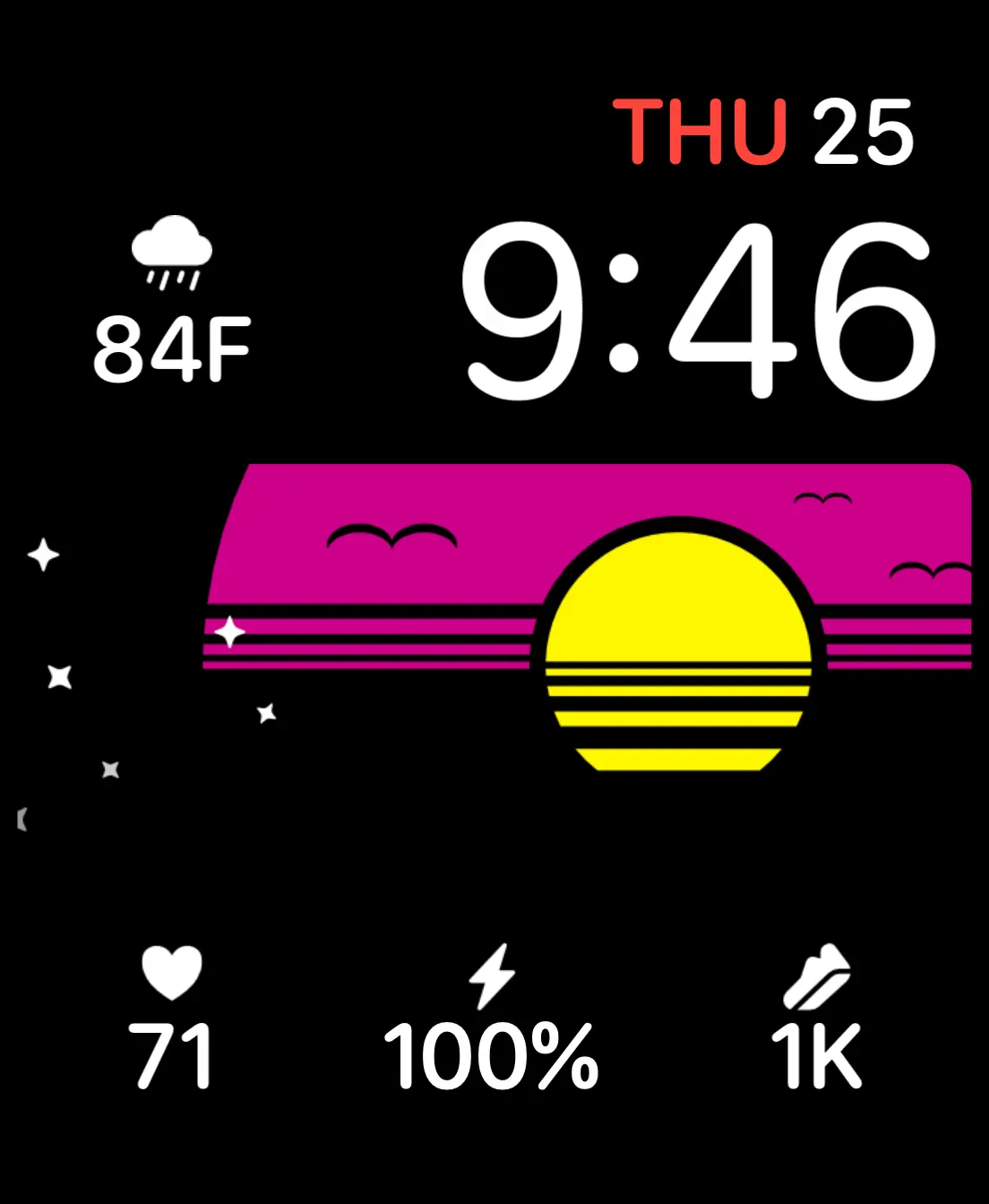 Watch face