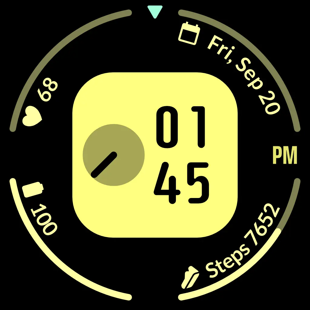 Watch face
